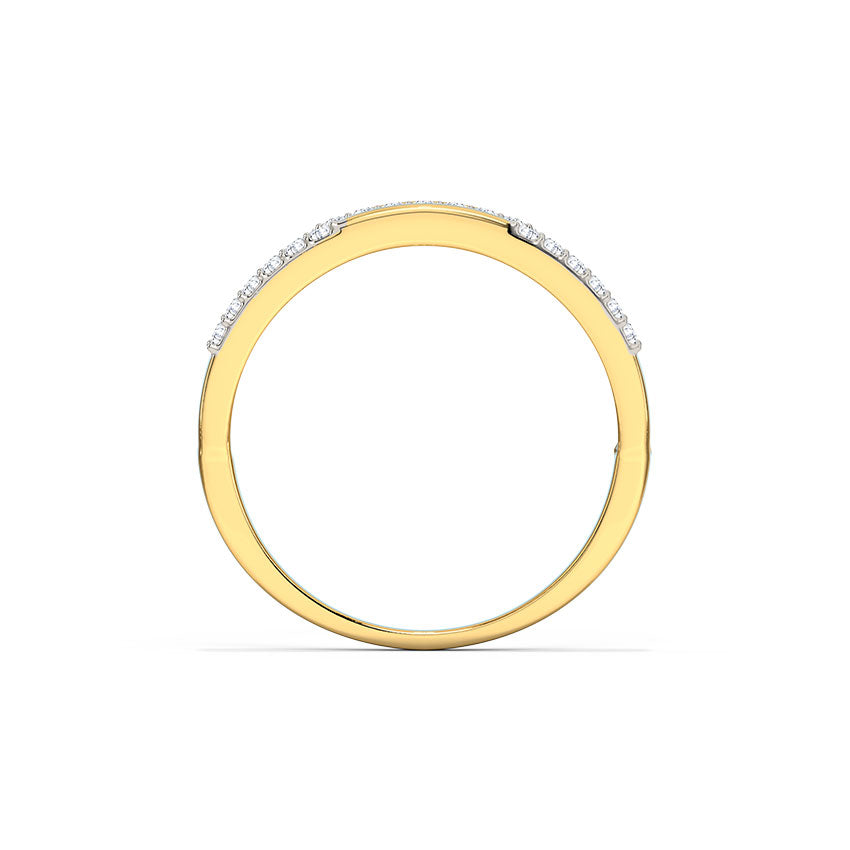 Sally 3 Row Diamond Band