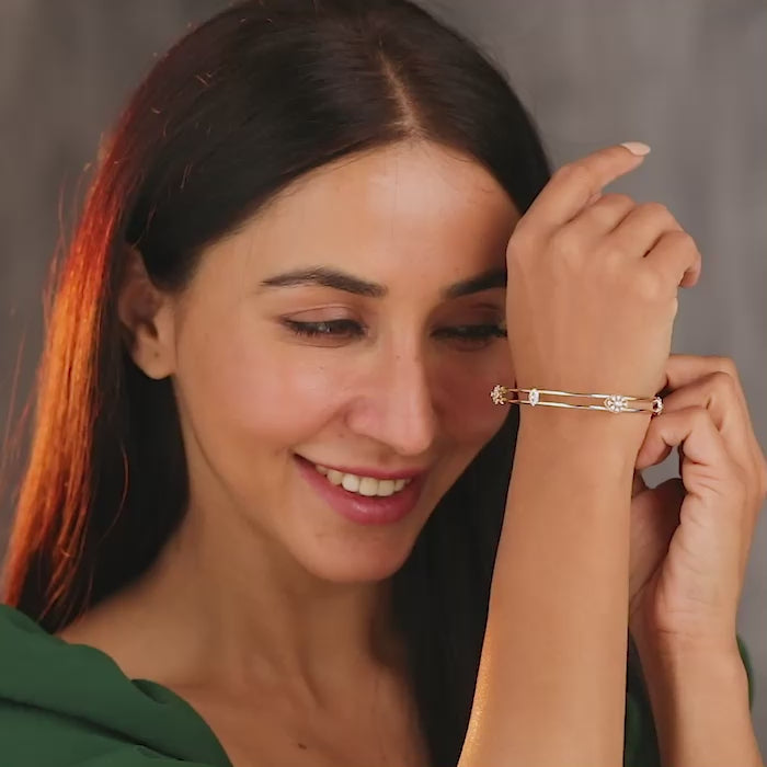 Zaria Diamond Bangle