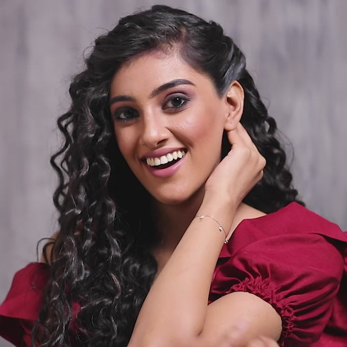 Flora Charm Diamond Bracelet