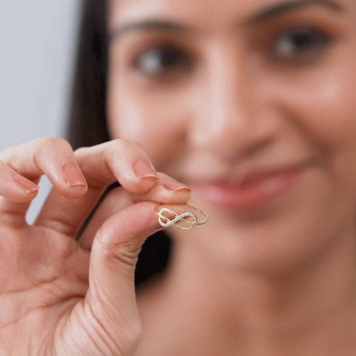 Eternal Grace Twine Diamond Ring