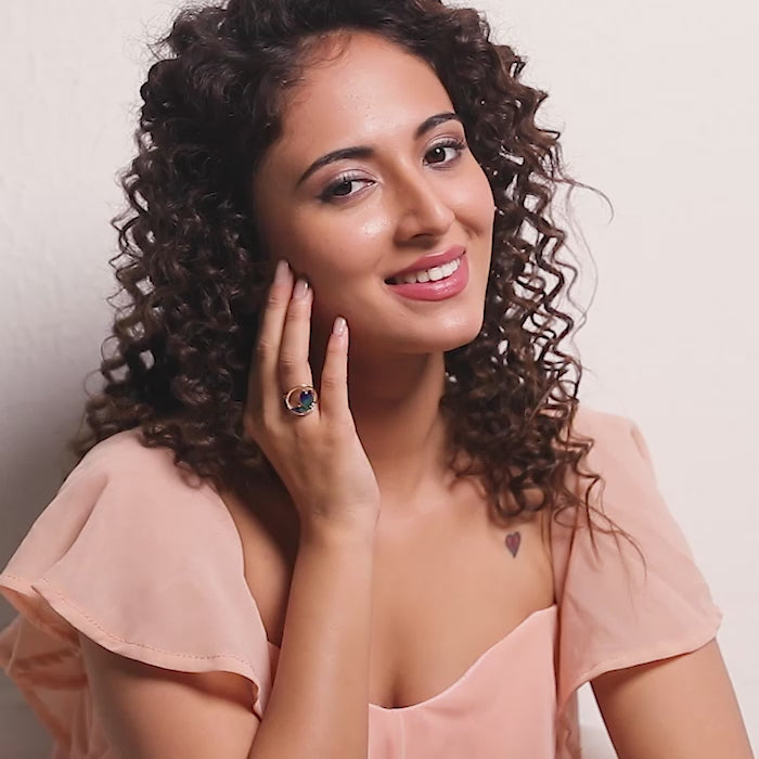 Azure Wings Diamond Ring