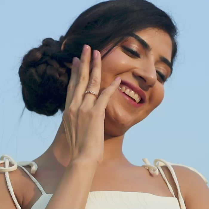 Celeste Diamond Embrace Ring